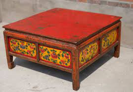 Antique 19th century tibetan tibetan coffee and cocktail tables. Seth Oliver Grant Tibetan Furniture For Sale Original Antique Furniture Decor Painted Furniture