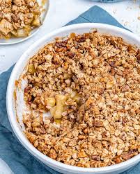 Easy Oatmeal Apple Crumble Recipe Oatmeal Crumble Topping Apple Crumble Easy Oatmeal