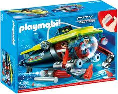 Playmobil City Action 4909 Bateau De Plongee Avec Moteur Submersible Playmobil City Playmobil Bateau