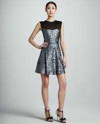 Nicole Miller Sleeveless Sequined Cocktail Dress Dresses Prom Dresses For Sale Prom Dresses Online