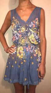 Check spelling or type a new query. Free People Blue Floral Dress Off 69 Medpharmres Com