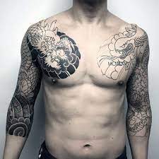 60 Japanese Half Sleeve Tattoos For Men Manly Design Ideas Upper Half Sleeve Tattoos Japanese Tattoo Tattoo Sleeve Men