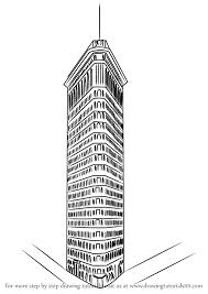Learn How To Draw Flatiron Building Other Places Step By Step Drawing Tutorials Flatiron Building Architecture Concept Drawings How To Build Steps