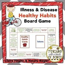 Health Wellness Germs Preventing Illness And Disease Fun Game Healthy Habits Kids Health Health Activities