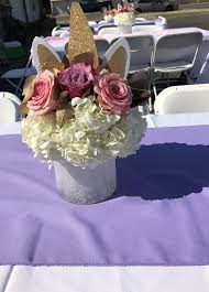 Unicorn Centerpieces Unicorn Theme Party Unicorn Themed Birthday Party Unicorn Birthday Party Decorations