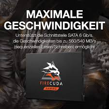 Seagate 1tb firecuda review & specs. Seagate Firecuda 120 Ssd Interne Ssd Fur Gaming 1 Tb Amazon De Computer Zubehor
