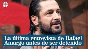 La última entrevista de Rafael Amargo para Metrópoli antes de ser detenido
