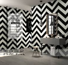 Black And White Striped Wallpaper Bedroom Nordic Black And White Striped Wallpaper Modern Geometric Lines Bar Clothing Store Bedroom Living Room Ind In 2020 Striped Wallpaper Modern Striped Wallpaper Wallpaper