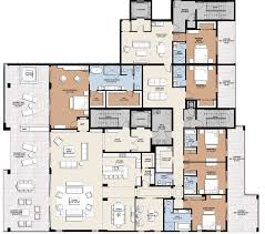 Infinity Long Boat Key Floor Plan Penthouse Png 681 600 Floor Plans House Plans Pent House