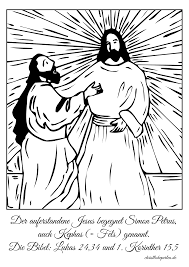 Ausmalbilder Zu Ostern Christliche Perlen