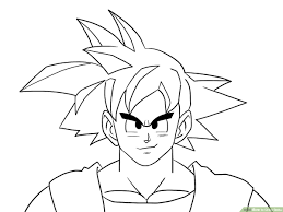 How to draw dragonball z characters step by step easy do you like dbz characters? How To Draw Goku 14 Steps With Pictures Wikihow