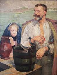 Jacek Malczewski Polish 1854 1929 Poisoned Well Iii S D Oil On Canvas 84 X 109 Cm National Museum In Poznan Art Painting Sale Artwork