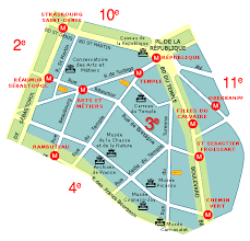 Neighborhood Maps Of Paris France Paris Map Map France Map