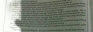 قَرَأَ مُحَمَّدٌُ muhammad telah membaca قَرَأَتْ هِنْدٌُ zaid sedang membaca يَقْرَأُ زَيْدٌُ. Tentukan Amanat Yg Terdapat Dalm Kutipan Cerita Imajinasi Di Bawah Ini Brainly Co Id