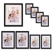 Giftgarden Cornici Legno Multipla Set Di 9 Foto Nero Amazon It Casa E Cucina Pareti Cornice Parete Incorniciata Cornici Nere