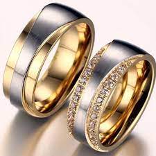 18k Gold Plated Alliance Ring Cz Wedding Band Diamond Ring For Wo Tungsten Carbide Wedding Rings Unique Diamond Engagement Rings Pink Morganite Engagement Ring
