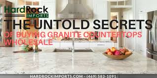 buying granite countertops wholesale