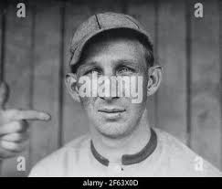 Eddie Grant, Major League Baseball Player, died during Battle of Argonne  Forest, France during WWI, Portrait in Cincinnati Reds Uniform, Paul  Thompson, 1911 Stock Photo