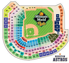 astros seating chart in 2019 minute maid park houston