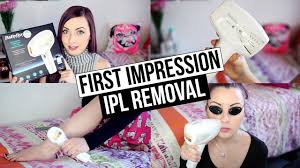 First Impression In Depth Babyliss Homelight Connected Ipl Hair Removal System Youtube