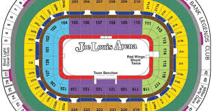 Joe Louis Arena Seating Chart 708c9869cc8 Good Selling