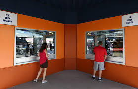 It's racing in vegas, baby! Fans Gather At The Garage Of Joey Logano 22 And Kyle Busch 18 At Neon Garage Before The Monster Energy Nascar Cup Series Kobalt 400 Auto Race At Las Vegas Motor Speedway
