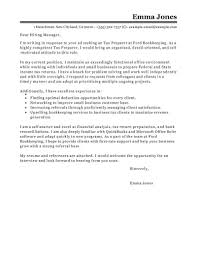 Best Tax Preparer Cover Letter Examples Livecareer