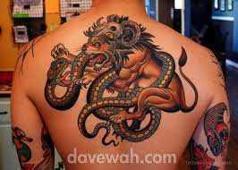 Maybe you would like to learn more about one of these? Lion Tattoos To Bring Out The Lion Tamer In You Lion Tattoo Snake Tattoo Tattoos