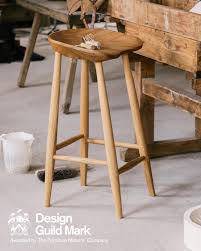 The copper brass legs bring an air of sophistication and upgrade to your dining space. The Bum Stool Devol Kitchens