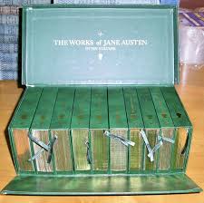Vintage Jane Austen 10 Volume Book Set New Miniature Book Set Gift Book Set Austen Collectible Miniature Books Jane Austen Book Set