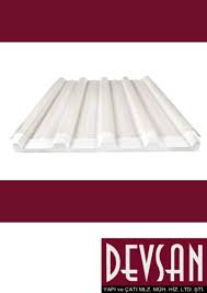 Membran kaplamalar sıcağa ve soğuğa karşı dayanıklıdır. Ekoser Trapez Oluklu Levha 300 86 Cm I Polyester Oluklu Malzemeler I Polser I Ekoser Trapez Oluklu Levha 300 86 Cm