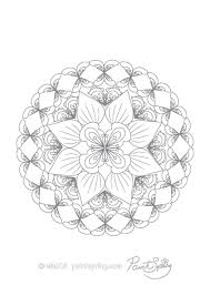 Customize the letters by coloring with markers or pencils. Printable Mandala Coloring Book Get 3 Free Pages