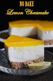 No Bake Lemon Cheesecake Recipe Yummy Tummy Lemon Cheesecake Recipes Cheesecake Recipes No Bake Lemon Cheesecake