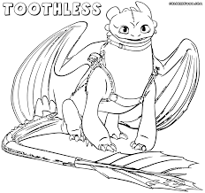 Toothless dragon coloring page from how to train your dragon category. Toothless Dragon Colouring Pages Novocom Top