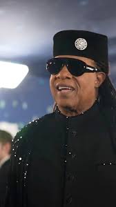 What an icon 💜 #steviewonder