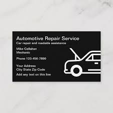 Simple Auto Repair Business Card Zazzle Com In 2020 Repair Quote Auto Repair Automotive Repair