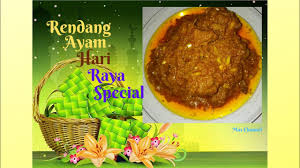 Berikut ulasannya seperti dikutip melalui instagram @aras_galeri , selasa. Rendang Ayam Hari Raya Special Senang Dan Mudah Ada Serai Mas Channel Youtube