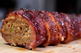 smoked meatloaf logs