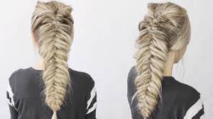 Omg 21 claw jaw braiding hair clip in hair extensions synthetic fishtail braid ponytail extension with a claw/jaw clip for women beauty and fashion. How To Dutch Fishtail Faux Hawk Easy Youtube