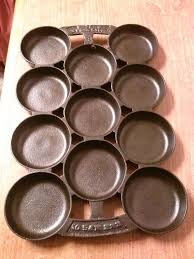 Maybe you would like to learn more about one of these? Antique Cast Iron Gem Muffin Pan 2 By R E Mfg Co Cast Iron Antique Cast Iron It Cast