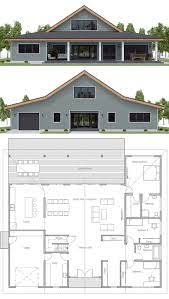 Modern Farmhouse Design Farmhouse Barndominium Homeplans Barn House Plans Barn Style House Barn Homes Floor Plans