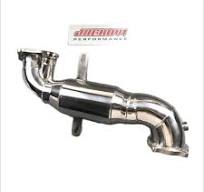 SS 304 Alfa Romeo Giulia 2.0T exhaust downpipe for Alfa ...