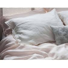 Lisbon Bed Linen In Powder Pink Luxury Bed Linen