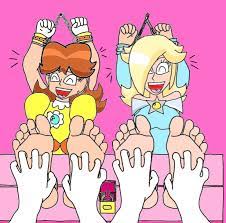 Rosalina, while she wanted to help mario, was afraid of leaving the. Daisy And Rosalina S Tickle Tourture By Squidsisterfan12 On Deviantart