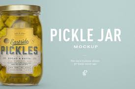 Download Pickle Jar Mockup Psd Mockup Best Free Downloads 3d Mockups PSD Mockup Templates