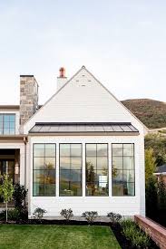 Check spelling or type a new query. Painted Brick Home Exterior And Black Steel Windows Modern Farmhouse Exterior Brick Exterior House Modern Farmhouse Exterior Painted Brick House