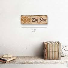 Contact and general information about zen den web design company, headquarter location in san zen den web design's employees email address formats. The Zen Den Lotus 4 X12 Metal Sign Wall Decor For Inspirational Walmart Com Walmart Com