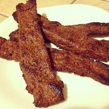 Mushroom Jerky - Plant Based On A Budget Vegan Jerky Stuffed Mushrooms Jerky Recipes