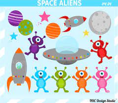 We offer you for free download top of aliens clipart pictures. Popular Items For Planets And Moons On Etsy Space Aliens Planets And Moons Moon For Kids
