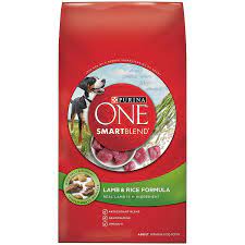 amazon com purina one smartblend lamb rice formula dry dog food pet supplies vizitki plakat